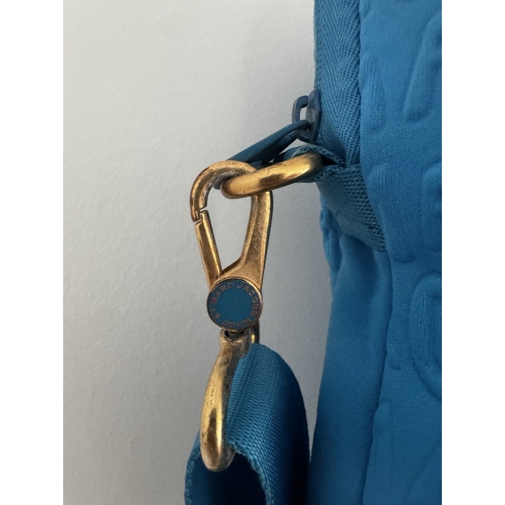 Marc Jacob's  Blue Laptop Bag‎ With Adjustable Strap - Picture 3 of 10